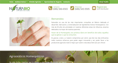 Desktop Screenshot of naturabio.com