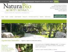 Tablet Screenshot of naturabio.it